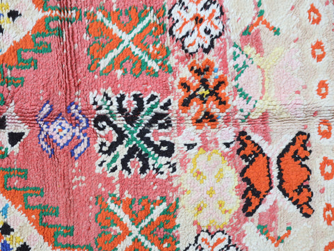 Yerfan Vintage Moroccan Rug 6'1" x10'5"