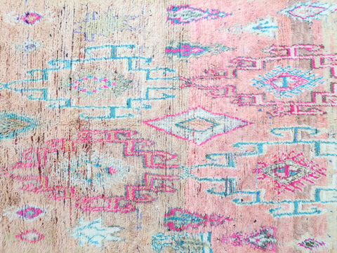 Yezana Vintage Moroccan Rug 6'2" x9'8"