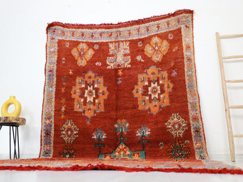 Awras Vintage Moroccan Rug  6'5" x11'1"