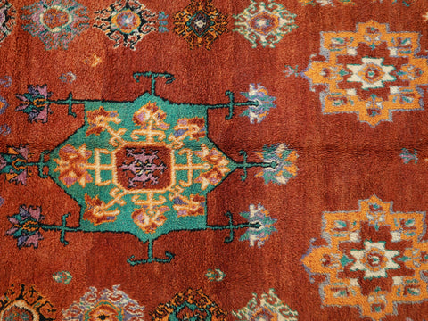 Awras Vintage Moroccan Rug  6'5" x11'1"