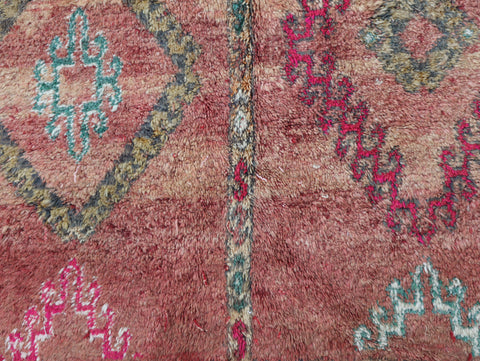 Adirbal Vintage Moroccan Rug 5'4" x9'2"