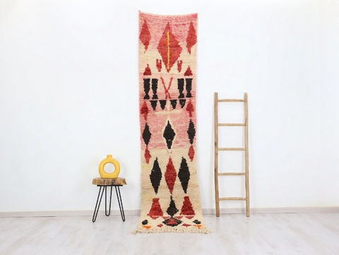 Abarghus Moroccan Rug 2'3" x 9'7"