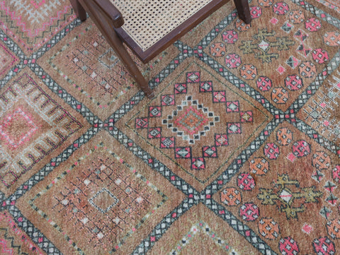 Assinan Vintage Moroccan Rug 5'6" x10'3"