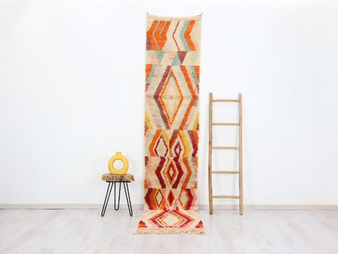 Ania Moroccan Rug 2'2" x 10'7"