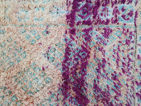 Amnay Vintage Moroccan Rug 6'8" x8'5"