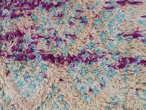 Amnay Vintage Moroccan Rug 6'8" x8'5"