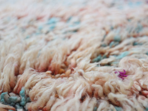 Amnay Vintage Moroccan Rug 6'8" x8'5"