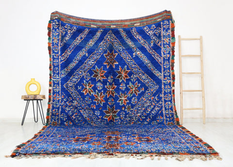 Ahamatu Vintage Moroccan Rug  7'4" x11'5"