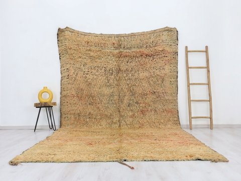 Amnayaz Vintage Moroccan Rug 7'2" x 12'2"