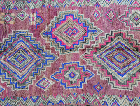Tafoukt Vintage Moroccan Rug 5'8" x 9'7"