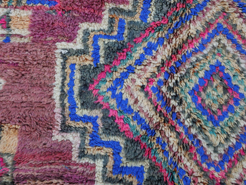 Tafoukt Vintage Moroccan Rug 5'8" x 9'7"