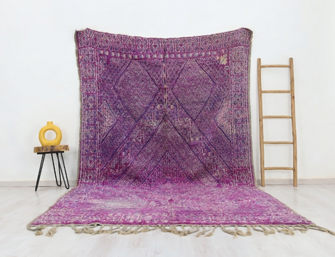 Itran Vintage Moroccan Rug 6'7" x 11'2"