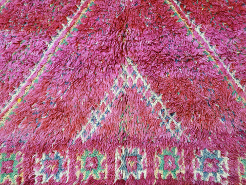 Akar Vintage Moroccan Rug  6'2" x10'7"