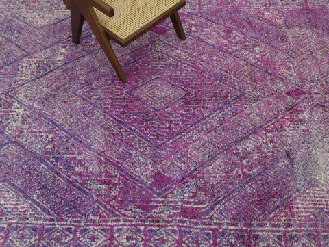 Itran Vintage Moroccan Rug 6'7" x 11'2"