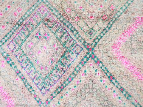 Akawel Vintage Moroccan Rug  6'5" x11'3"