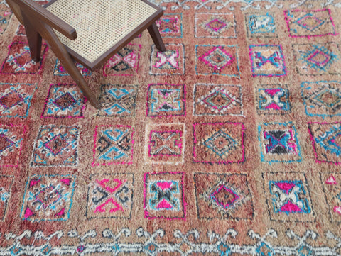 Yenyer Vintage Moroccan Rug 5'9" x 12'5"