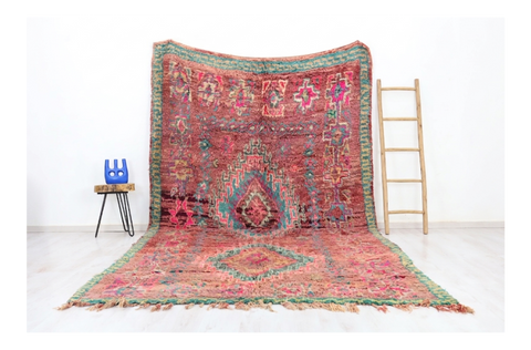 Tudrit Vintage Moroccan Rug 7'1" x 12'6"