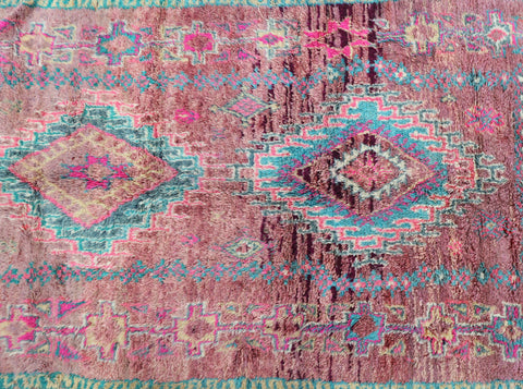 Tudrit Vintage Moroccan Rug 7'1" x 12'6"
