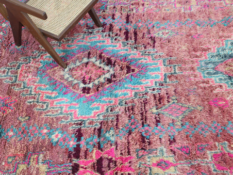 Tudrit Vintage Moroccan Rug 7'1" x 12'6"