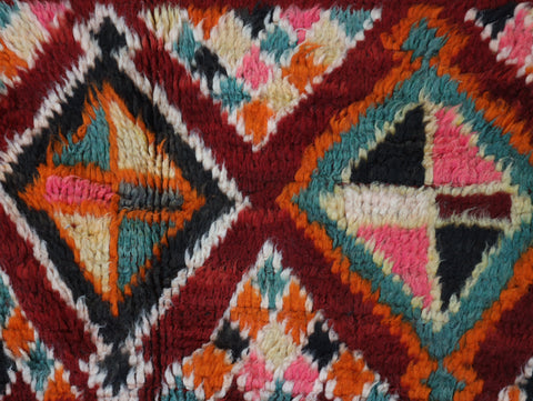Awragh Vintage Moroccan Rug 6'3" x10'2"