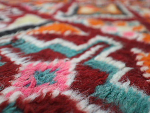 Awragh Vintage Moroccan Rug 6'3" x10'2"