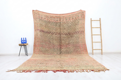 Aksilum Vintage Moroccan Rug 7'1" x 13'0"