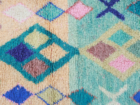 Tazoughart Moroccan Rug  2'6" x 9'3"
