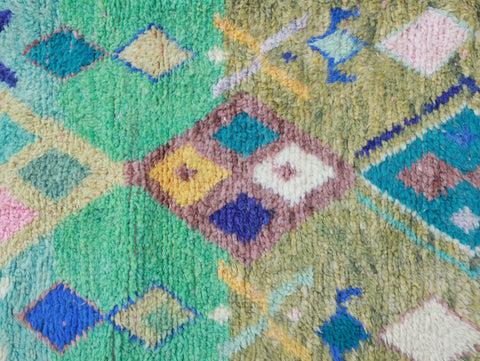Tazoughart Moroccan Rug  2'6" x 9'3"