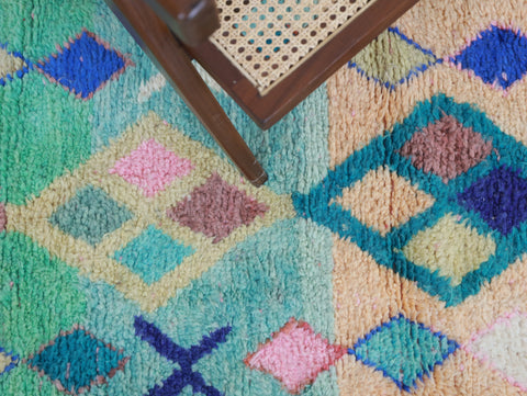 Tazoughart Moroccan Rug  2'6" x 9'3"