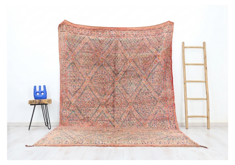 Tamezret Vintage Moroccan Rug 6'6" x 9'2"