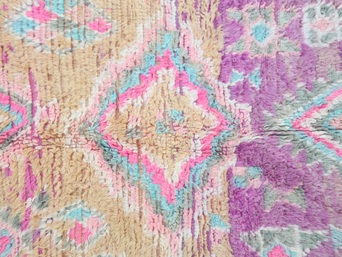 Aylal Vintage Moroccan Rug 5'8" x10'7"