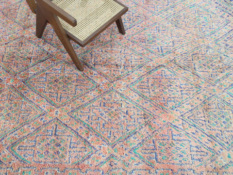 Tamezret Vintage Moroccan Rug 6'6" x 9'2"