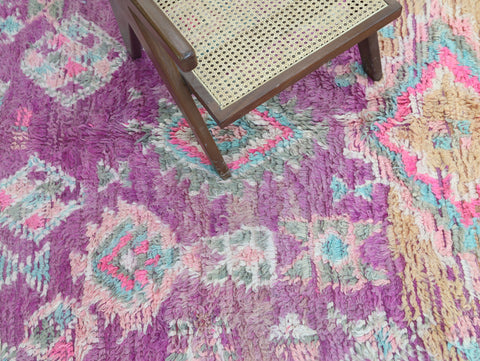 Aylal Vintage Moroccan Rug 5'8" x10'7"