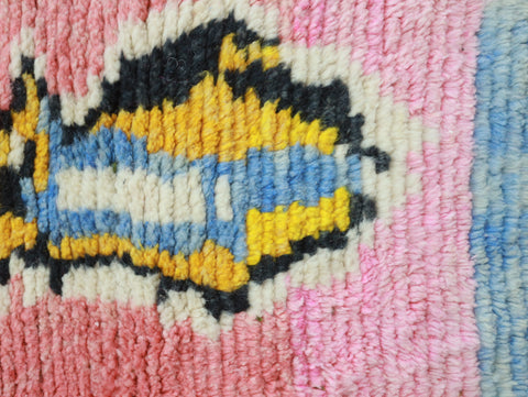 Tifawt Moroccan Rug  2'3" x 10'2"