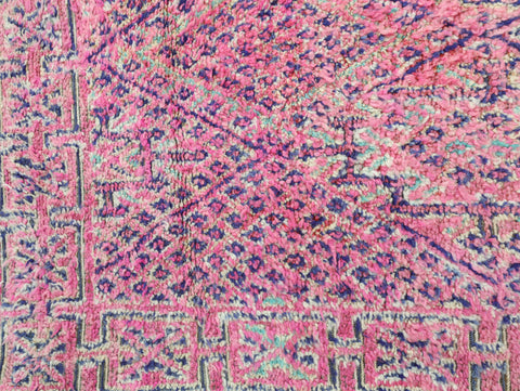 Tawriqt Vintage Moroccan Rug 6'4" x 10'1"