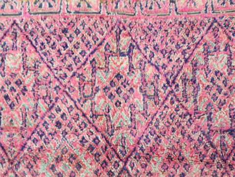 Tawriqt Vintage Moroccan Rug 6'4" x 10'1"