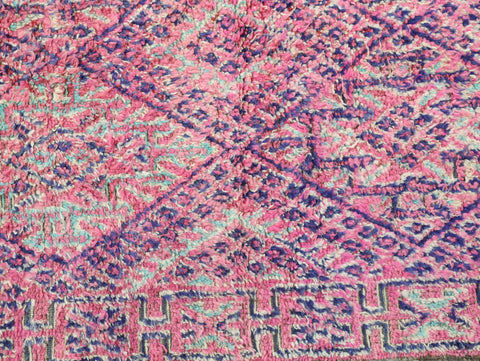 Tawriqt Vintage Moroccan Rug 6'4" x 10'1"