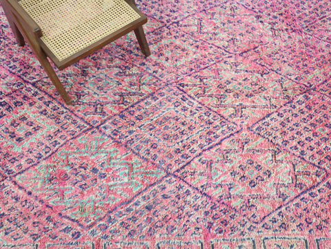 Tawriqt Vintage Moroccan Rug 6'4" x 10'1"