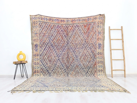 Lelya Vintage Moroccan Rug 7'2" x 10'2"