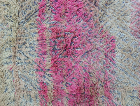 Taymut Vintage Moroccan Rug 6'6" x9'8"