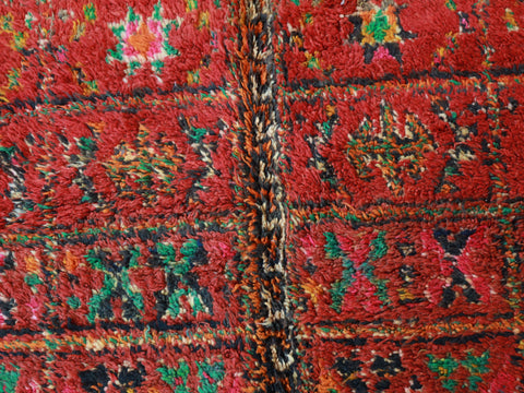 Anwal Vintage Moroccan Rug 6'4" x12'8"