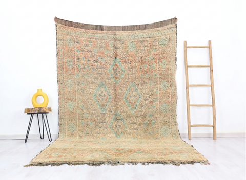 Yara Vintage Moroccan Rug 5'9" x 9'8"