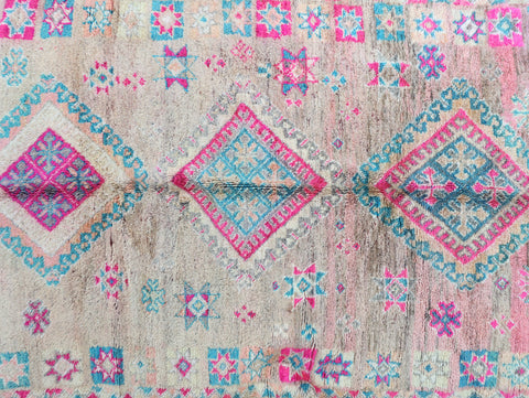 Mazi Vintage Moroccan Rug 5'2" x 8'9"
