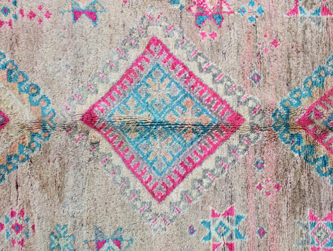 Mazi Vintage Moroccan Rug 5'2" x 8'9"