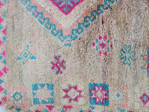 Mazi Vintage Moroccan Rug 5'2" x 8'9"
