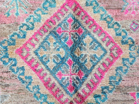 Mazi Vintage Moroccan Rug 5'2" x 8'9"