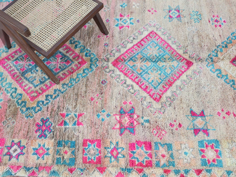 Mazi Vintage Moroccan Rug 5'2" x 8'9"