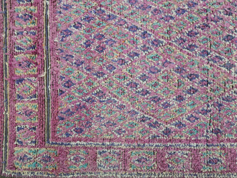 Tawriqt Vintage Moroccan Rug 6'6" x10'3"