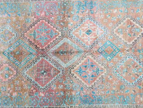 Taslit Vintage Moroccan Rug 6'2" x9'3"