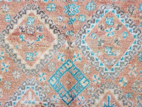 Taslit Vintage Moroccan Rug 6'2" x9'3"